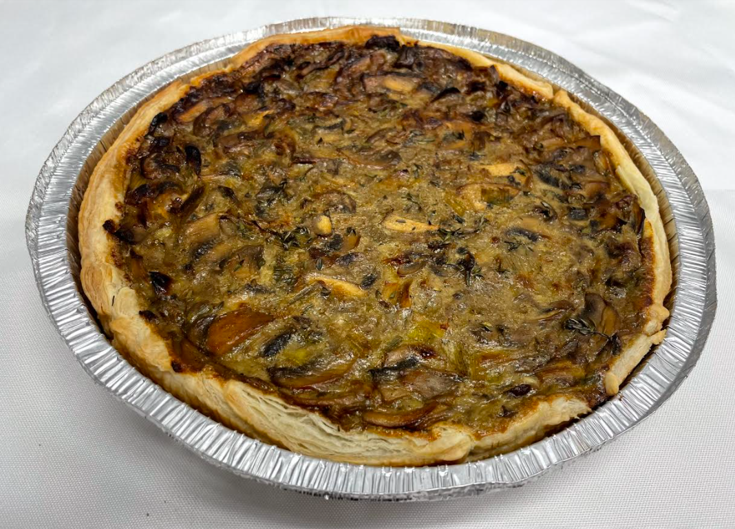 Mushroom Quiche